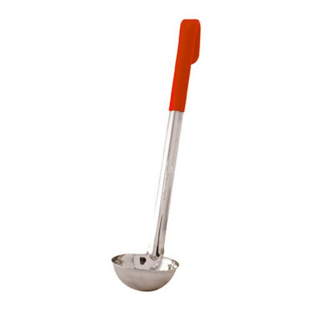 WINCO LDC-2  Stainless-Steel Ladle, 2 Oz, Red