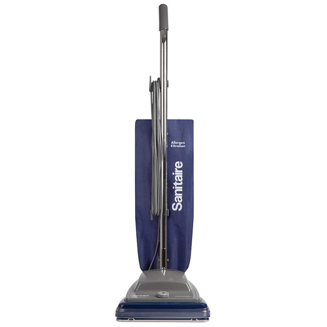 D&B INDUSTRIAL SAFETY SUPPLY 11172 Sanitaire Pro 5-Amp Commercial Upright Vacuum, 11 Qt., Blue