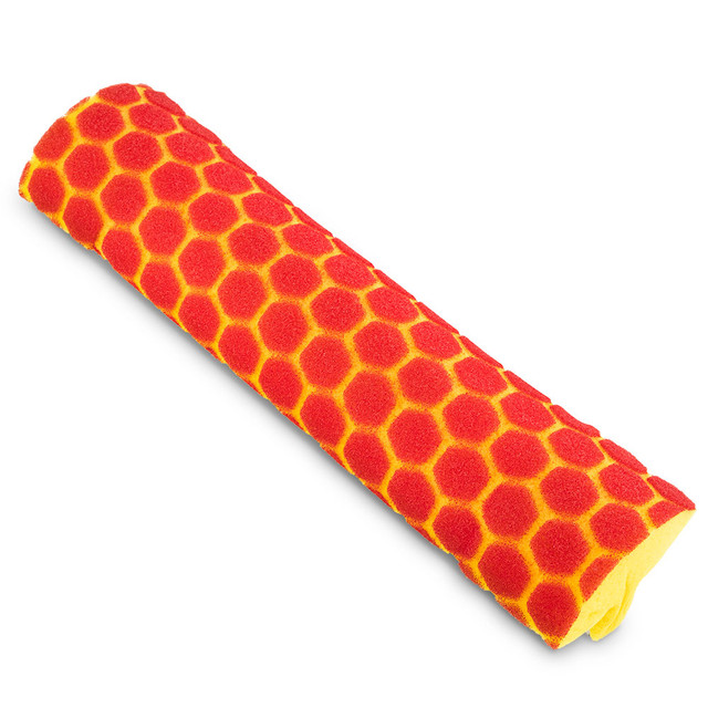 THE LIBMAN COMPANY 956 Libman Commercial Refills For Roller Mop With Scrub Brush, 12in, Red/Yellow, Pack Of 6 Refills THE LIBMAN COMPANY 956 Libman Commercial Refills For Roller Mop With Scrub Brush, 12in, Red/Yellow, Pack Of 6 Refills