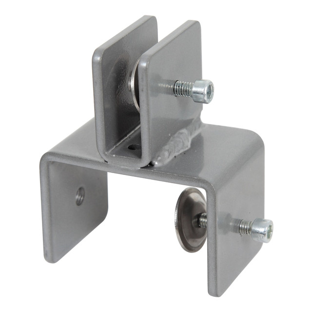NORSTAR OFFICE PRODUCTS INC. Boss Office Products NP01  Plexiglas Panel Cubical Clamps, 5-5/8in x 2-1/4in, Set Of 2 Clamps