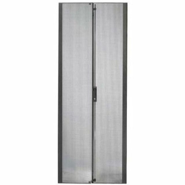 AMERICAN POWER CONVERSION CORP AR7150 APC by Schneider Electric NetShelter SX 42U 750mm Wide Perforated Split Door - Black - 75.4in Height - 29.5in Width - 1in Depth