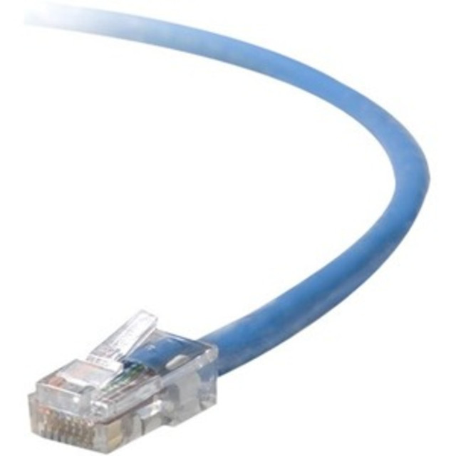 BELKIN, INC. A3L980-14-BLU Belkin CAT6 Ethernet Patch Cable, RJ45, M/M - 14 ft Category 6 Network Cable for Network Device - First End: 1 x RJ-45 Network - Male - Second End: 1 x RJ-45 Network - Male - Patch Cable - Gold Plated Connector - Gold Plate BELKIN, INC. A3L980-14-BLU Belkin CAT6 Ethernet Patch Cable, RJ45, M/M - 14 ft Category 6 Network Cable for Network Device - First End: 1 x RJ-45 Network - Male - Second End: 1 x RJ-45 Network - Male - Patch Cable - Gold Plated Connector - Gold Plate