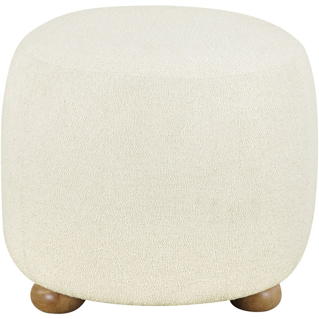 LIFESTYLE SOLUTIONS INC. 510A006SNO Lifestyle Solutions Gentry Ottoman, 19inH x 22inW x 22inD, Ivory