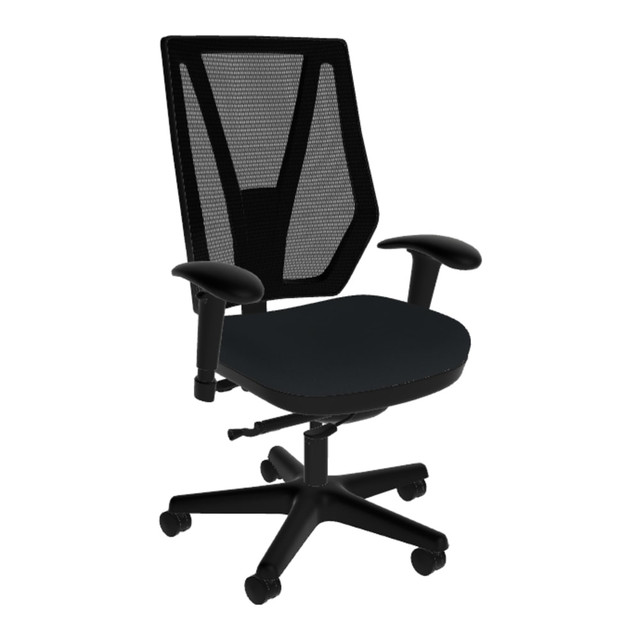 ANTHRO INTERNATIONAL, INC. DBA SITMATIC GM33SNPCXC7K/21201 Sitmatic GoodFit Mesh Chair, Extended Height, Black ANTHRO INTERNATIONAL, INC. DBA SITMATIC GM33SNPCXC7K/21201 Sitmatic GoodFit Mesh Chair, Extended Height, Black