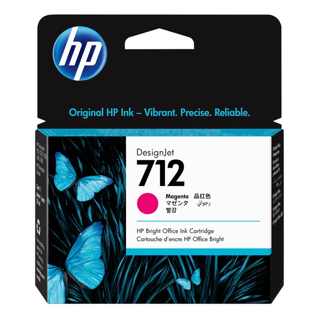 HP INC. HP 3ED68A  712 DesignJet Magenta Ink Cartridge, 3ED68A