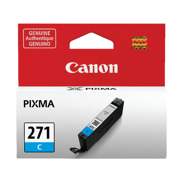 CANON USA, INC. 0391C001 Canon CLI-271 Cyan Ink Tank, 0391C001