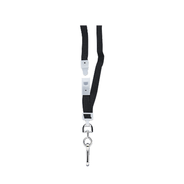 BAUMGARTENS 65549 SICURIX Breakaway Lanyard, 36in, Black, Box of 12 BAUMGARTENS 65549 SICURIX Breakaway Lanyard, 36in, Black, Box of 12