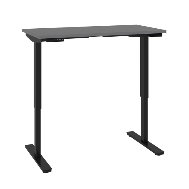 BESTAR INC. 65857-59 Bestar Universel Electric 48inW Standing Desk, Electric, Slate