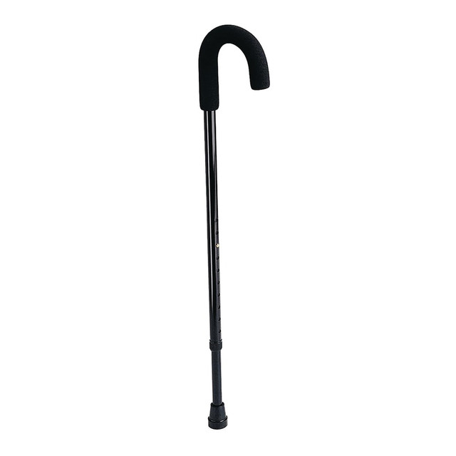 MEDLINE INDUSTRIES, INC. Medline MDS86415  Guardian Standard Aluminum Canes, Black, Case Of 6