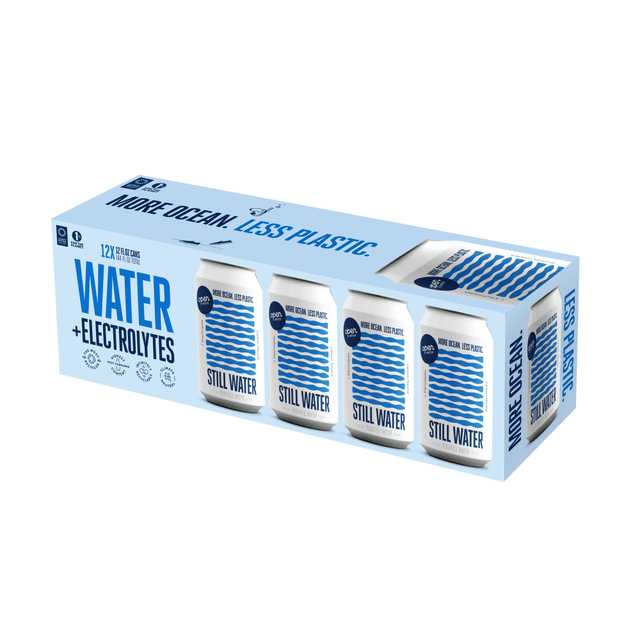 GREEN SHEEP 12C01-X Open Water Still Canned Waters, 12 OZ, Case Of 12 Cans