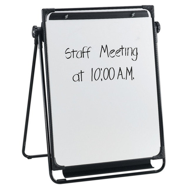 NATIONAL INDUSTRIES FOR THE BLIND 7520-01-424-4867 SKILCRAFT Flipchart Easel With Non-Magnetic Dry-Erase Whiteboard, 29in x 38in, Wood Frame With Pine Finish (AbilityOne 7520 01 424 4867)
