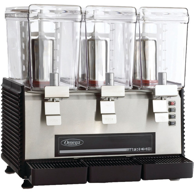 OMEGA PRODUCTS, INC. OSD30 Omega 3-Gallon Bowl Drink Dispenser, Black