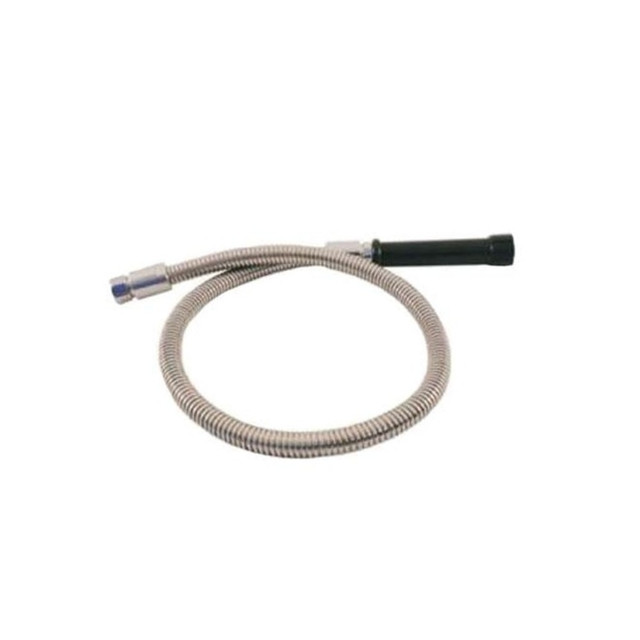 T & S BRASS AND BRONZE WORKS, INC. T&amp;S Brass B-0020-HM T&S Brass Flexible Stainless-Steel Pre-Rinse Hose, 20in