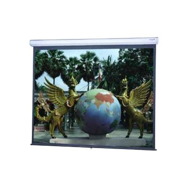 DA-LITE SCREEN CO., INC. 94358 Da-Lite Model C with CSR Series Projection Screen - Wall or Ceiling Mounted Manual Screen - 110in Screen - Projection screen - ceiling mountable, wall mountable - 110in (109.8 in) - Matte White