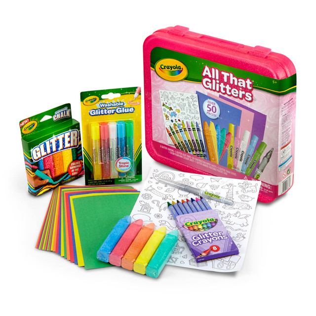 CRAYOLA LLC Crayola BIN46887  All That Glitters Art Case