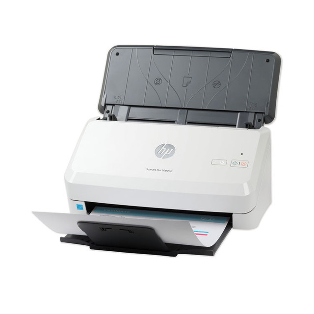 HP INC 6FW07A ScanJet Pro 3000 s4 Sheet-Feed Scanner, 600 dpi Optical Resolution, 50-Sheet Duplex Auto Document Feeder