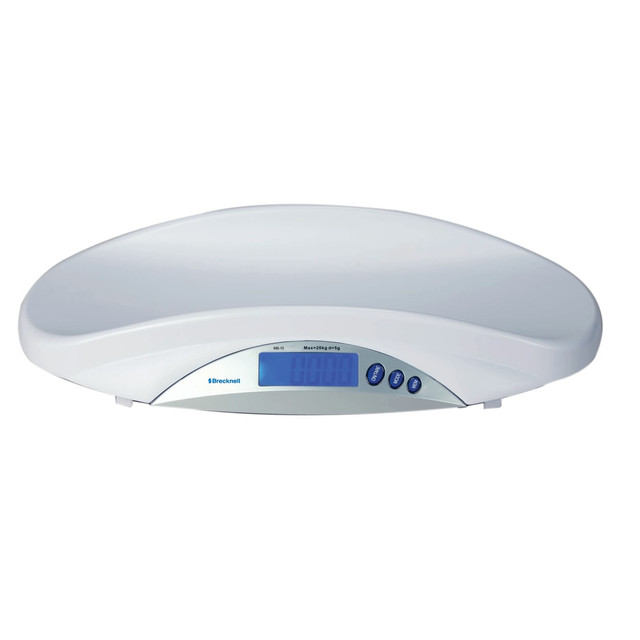 SALTER BRECKNELL WEIGHING PROD 816965005123 Brecknell MS-15 Digital Pediatric Medical Scale, 44-Lb Capacity