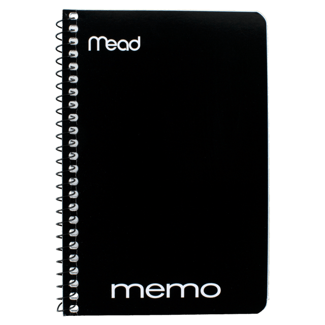 ACCO BRANDS USA, LLC 45644 Mead Wirebound Side-Opening Memo Book, 4in x 6in, 1 Hole-Punched, College Ruled, 40 Sheets ACCO BRANDS USA, LLC 45644 Mead Wirebound Side-Opening Memo Book, 4in x 6in, 1 Hole-Punched, College Ruled, 40 Sheets