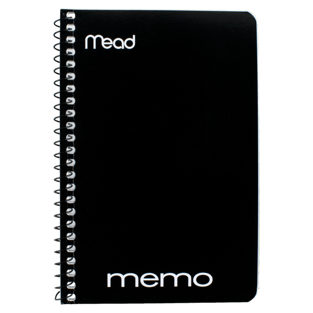ACCO BRANDS USA, LLC 45644 Mead Wirebound Side-Opening Memo Book, 4in x 6in, 1 Hole-Punched, College Ruled, 40 Sheets ACCO BRANDS USA, LLC 45644 Mead Wirebound Side-Opening Memo Book, 4in x 6in, 1 Hole-Punched, College Ruled, 40 Sheets