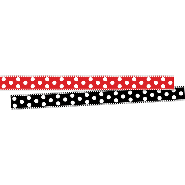 Make the classroom more fun with cool, creative 2-sided border strips. The colorful theme sets the tone for your classroom.  Frame your bulletin boards to help draw attention to upcoming events, due dates and assignments. Can also be used around a door frame, cubicle or childs bedroom.  Double-sided with fun designs on each side.  Includes twelve 3in x 35in strips for a total of 35ft of borders.  A great classroom decorating choice for most ages. Appropriate for students groups from pre-K to college.