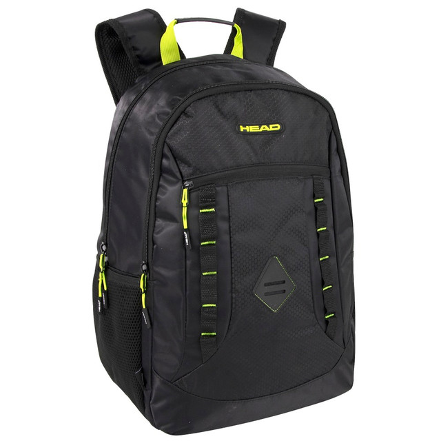 A.D. SUTTON & SONS/PACESETTER HEAD 2069  Utility Double Section Backpack With 17in Laptop Pocket, Black