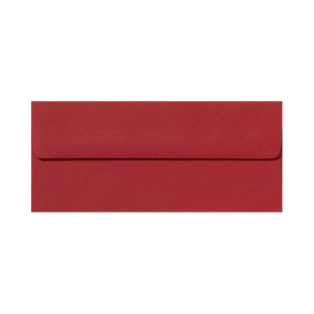 ACTION ENVELOPE EX4860-18-500 LUX #10 Envelopes, Peel & Press Closure, Ruby Red, Pack Of 500