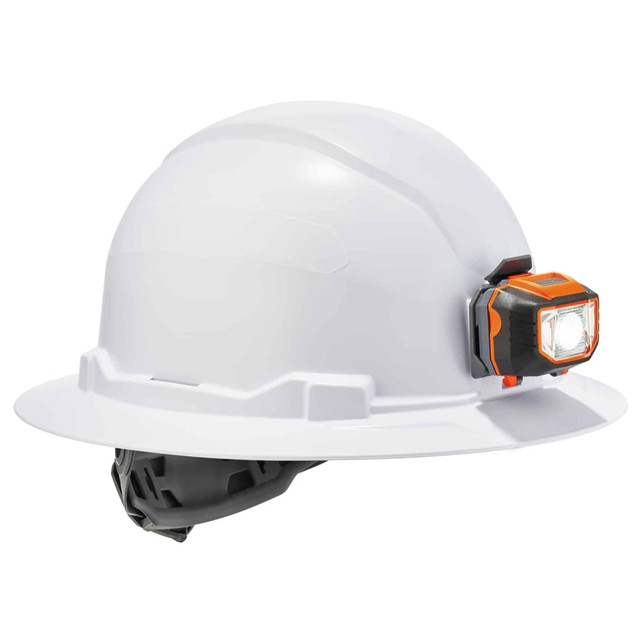 ERGODYNE CORPORATION Ergodyne 60152  Skullerz 8971LED Class E Full Brim Hard Hat, White