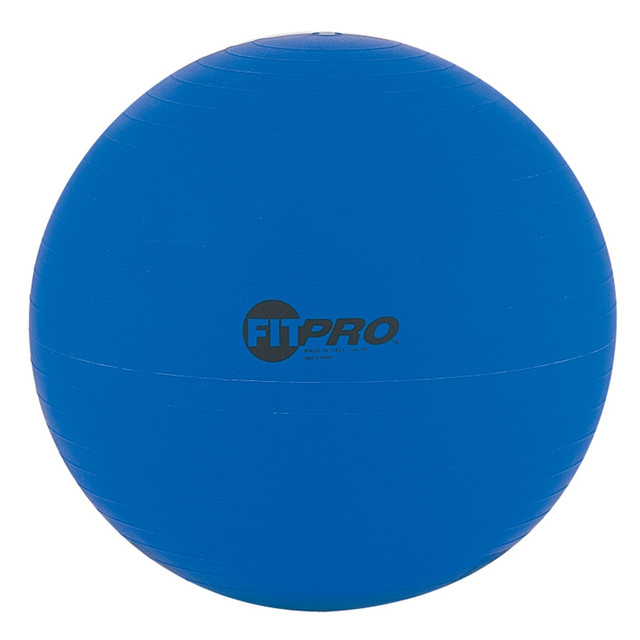 CHAMPION SPORTS CHSFP53 FitPro Training/Exercise Ball, 20 7/8in, Blue CHAMPION SPORTS CHSFP53 FitPro Training/Exercise Ball, 20 7/8in, Blue