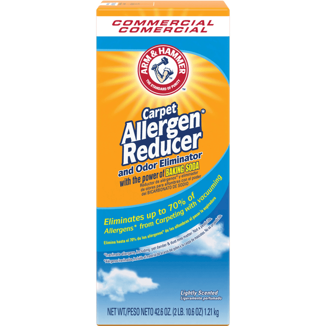 CHURCH & DWIGHT CO., INC. 84113 Arm & Hammer Commercial Carpet Allergen Reducer - 42.60 oz (2.66 lb) - 1 Each - White