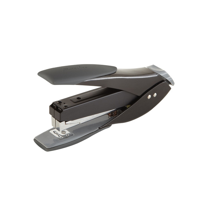 ACCO BRANDS USA, LLC Swingline 66508  SmartTouch Compact Stapler, Black/Gray