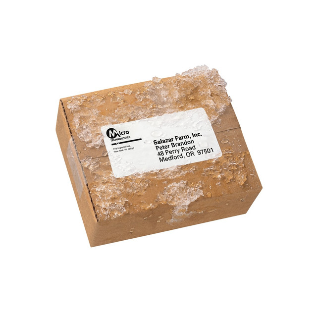 AVERY PRODUCTS CORPORATION 95523 Avery WeatherProof Mailing Labels With TrueBlock Technology, 95523, 2in x 4in, White, Pack Of 5,000 AVERY PRODUCTS CORPORATION 95523 Avery WeatherProof Mailing Labels With TrueBlock Technology, 95523, 2in x 4in, White, Pack Of 5,000