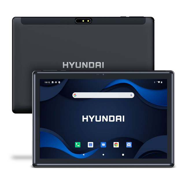 IBRIDGE MANUFACTURING INC Hyundai HT10LA1MSGLTM  HyTab Pro 10LA1 Wi-Fi/4G LTE Tablet, 10.1in Screen, 4GB Memory, 128GB Storage, Android 10, Space Gray, HT10LA1MSGLTM