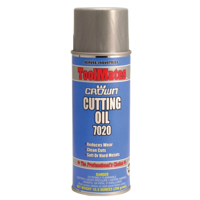 AERVOE 7020 Crown Cutting Oils, 16 Oz Aerosol Can, Pack Of 12 Cans AERVOE 7020 Crown Cutting Oils, 16 Oz Aerosol Can, Pack Of 12 Cans
