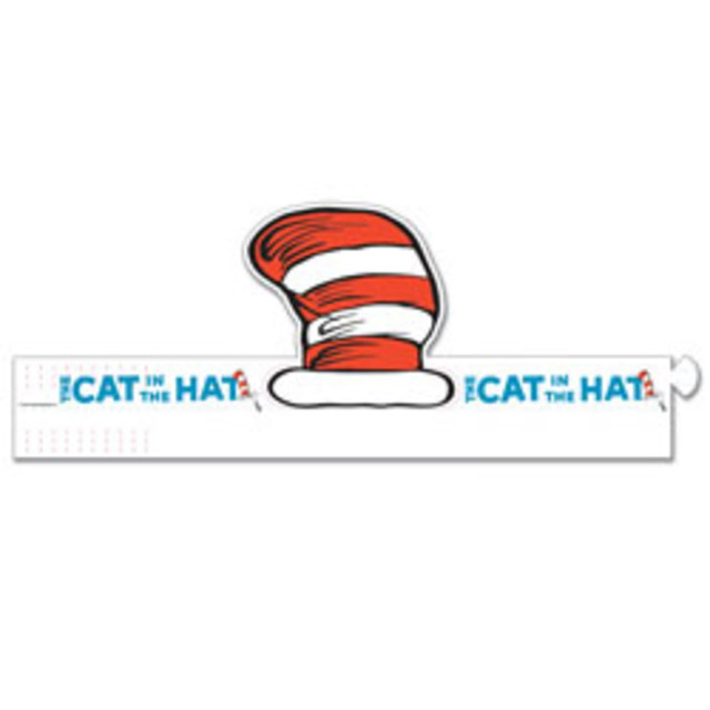 C R GIBSON 861000-AOOQ Eureka Dr. Seuss Wearable Cats Hats, Pack Of 32 C R GIBSON 861000-AOOQ Eureka Dr. Seuss Wearable Cats Hats, Pack Of 32