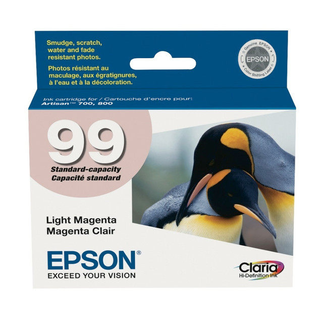 EPSON AMERICA INC. Epson T099620-S  99 Claria Light Magenta Ink Cartridge, T099620-S