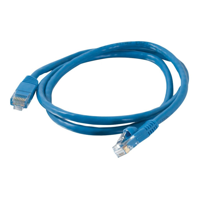 LASTAR INC. 00399 C2G Cat5e Snagless Unshielded (UTP) Network Patch Cable - Patch cable - RJ-45 (M) to RJ-45 (M) - 30 ft - UTP - CAT 5e - molded, snagless, stranded - blue