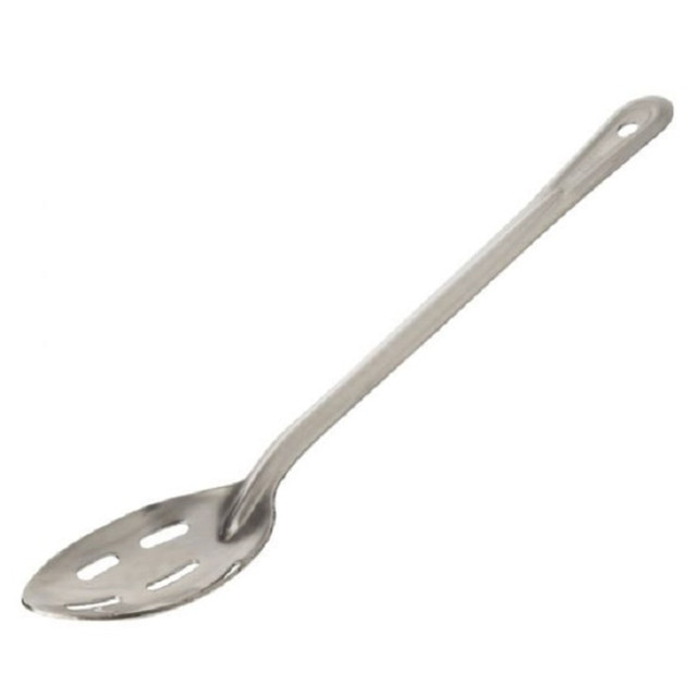 BROWNE & CO. 4774 Hoffman Browne Slotted Serving Spoons, 15in, Silver, Pack Of 120 Spoons BROWNE & CO. 4774 Hoffman Browne Slotted Serving Spoons, 15in, Silver, Pack Of 120 Spoons