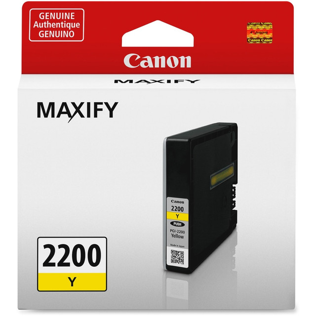 CANON USA, INC. 9306B001 Canon PGI-2200 Original Ink Cartridge - Inkjet - Standard Yield - 700 Pages - Yellow - 1 / Pack