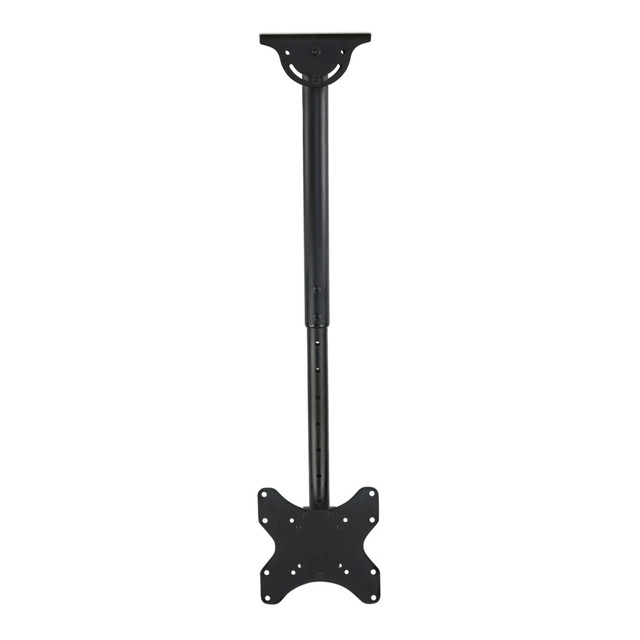 TRANSFORM PARTNERS LLC MI-507 Mount-It! MI-507 Height-Adjustable Ceiling TV Mount For Screens 23 - 70in, 24-5/8inH x 24inW x 5-5/8inD, Black