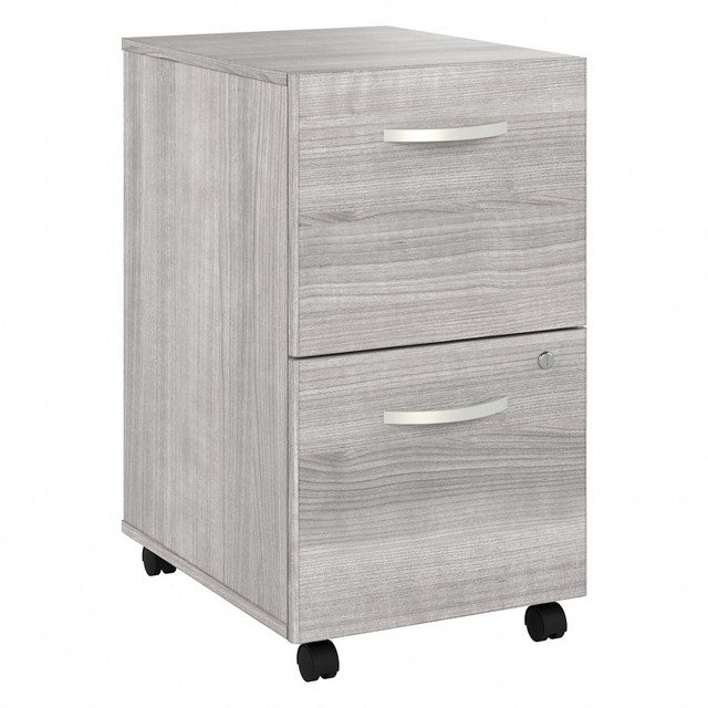 BUSH INDUSTRIES INC. Bush Business Furniture HYF116PGSU-Z  Hybrid 28inD Vertical 2-Drawer Mobile File Cabinet, Platinum Gray, Delivery