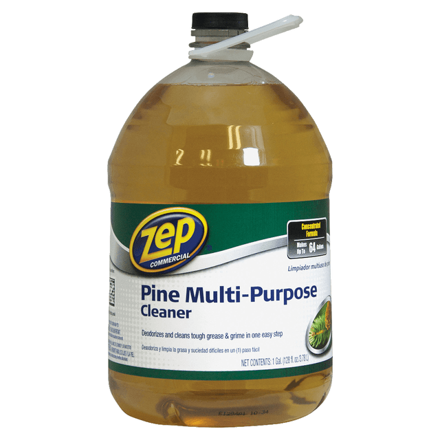 ZEP INC. ZUMPP128 Zep Commercial Multipurpose Pine Cleaner, 128 Oz Bottle