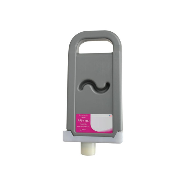 CLOVER TECHNOLOGIES GROUP, LLC WCPFI1700M Clover Imaging Group Wide Format - 700 ml - magenta - compatible - box - ink cartridge (alternative for: Canon PFI-1700M) - for Canon imagePROGRAF PRO-2000, PRO-2100, PRO-4000, PRO-4100, PRO-6000, PRO-6100 CLOVER TECHNOLOGIES GROUP, LLC WCPFI1700M Clover Imaging Group Wide Format - 700 ml - magenta - compatible - box - ink cartridge (alternative for: Canon PFI-1700M) - for Canon imagePROGRAF PRO-2000, PRO-2100, PRO-4000, PRO-4100, PRO-6000, PRO-6100