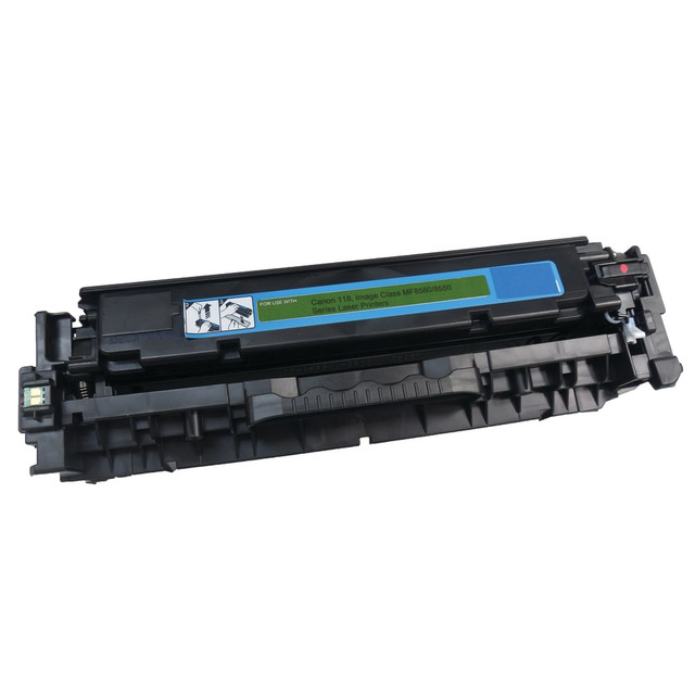 IMAGE PROJECTIONS WEST, INC. 545-18C-ODP IPW Preserve Remanufactured Cyan Toner Cartridge Replacement For Canon 118, 2661B001AA, 545-18C-ODP IMAGE PROJECTIONS WEST, INC. 545-18C-ODP IPW Preserve Remanufactured Cyan Toner Cartridge Replacement For Canon 118, 2661B001AA, 545-18C-ODP