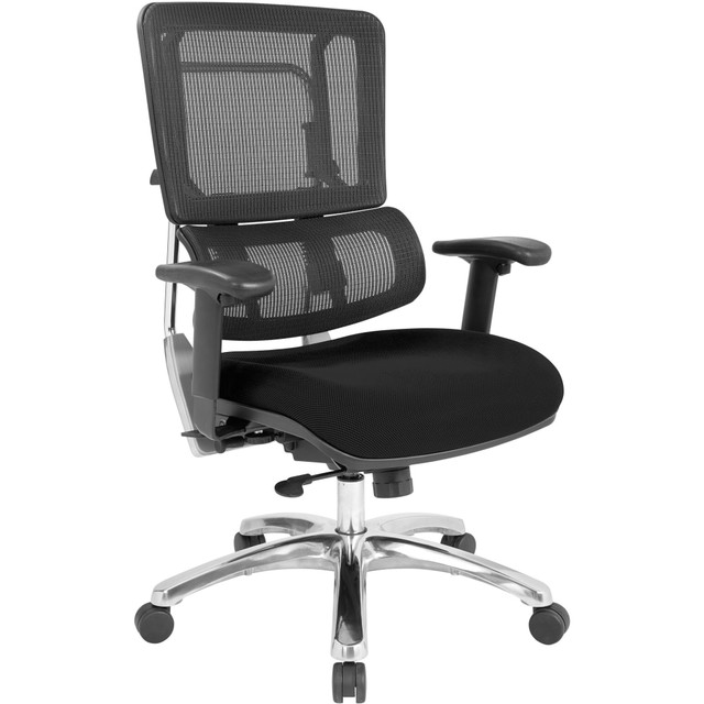 OFFICE STAR PRODUCTS Office Star 99662C-3M  99662C Pro Vertical Ergonomic High-Back Mesh Office Chair, Black