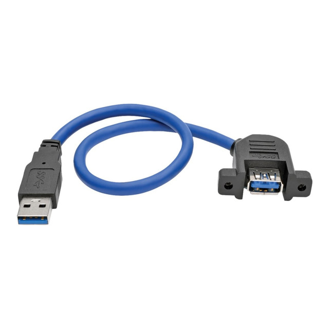 Flexible mounting options. The female connector design allows for flexible installation in tight spaces, making it suitable for wall or panel mount applications.  Reliable connectivity. This USB extension cable provides dependable connections for various devices, ensuring stable data transfer with minimal interruptions.