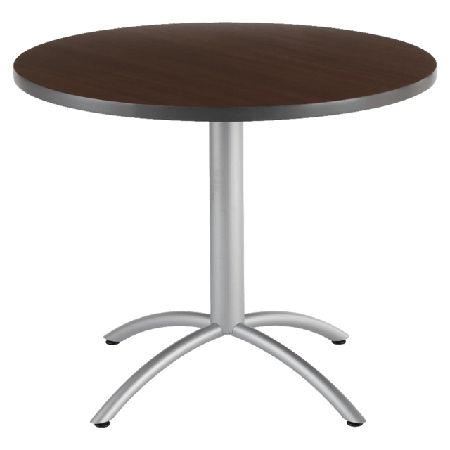 ICEBERG ENTERPRISES LLC 65624 Iceberg CafeWorks Cafe Table, Round, 30inH x 36inW, Walnut