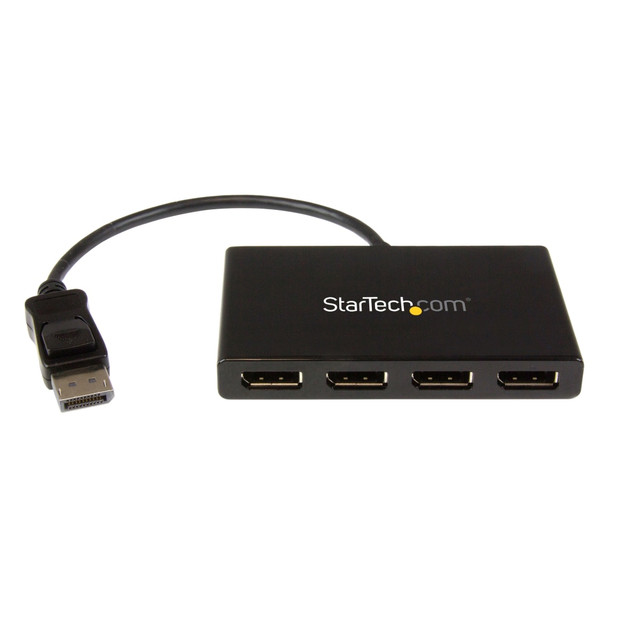 STARTECH.COM MSTDP124DP  4-Port Multi Monitor Adapter, DisplayPort 1.2 MST Hub, 4x 1080p, DP Video Splitter for Extended Desktop Mode, Windows Only