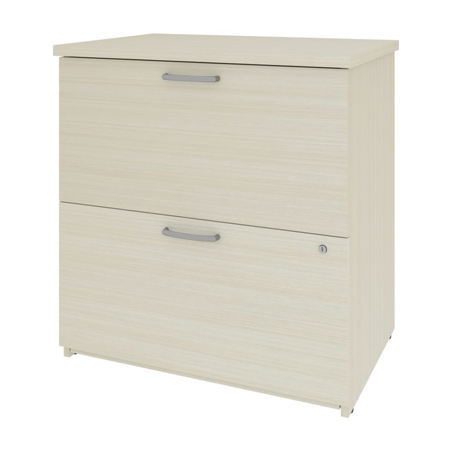 BESTAR INC. 46630-1131 Bestar Universel 28-5/16inW x 19-5/8inD Lateral 2-Drawer File Cabinet, White Chocolate BESTAR INC. 46630-1131 Bestar Universel 28-5/16inW x 19-5/8inD Lateral 2-Drawer File Cabinet, White Chocolate
