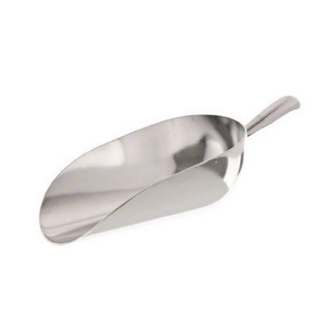 WINCO AS-85 Aluminum Ice And Food Scoop, 85 Oz, Silver WINCO AS-85 Aluminum Ice And Food Scoop, 85 Oz, Silver
