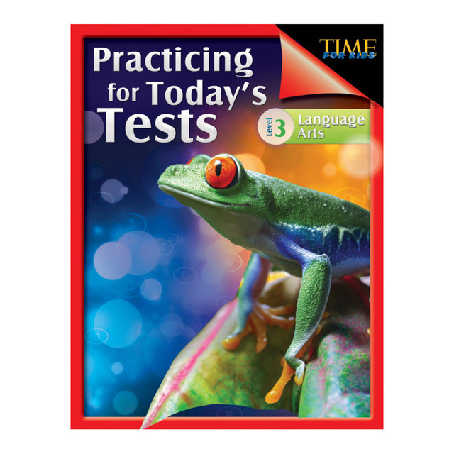 SHELL EDUCATION 51436  TIME For Kids: Practicing For Todays Tests Language Arts, Level 3, Grade 3